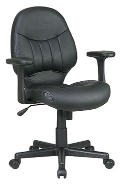 Executive Leather Task Chair By Office Star
